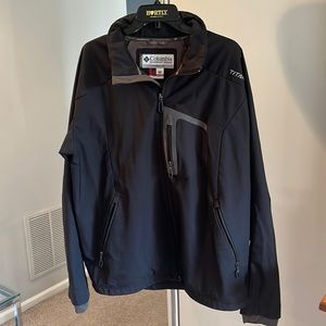 Columbia Mens Sportswear Tech Black Jacket